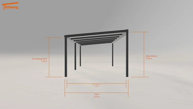 #DE Schweng Terrassenüberdachung S350 (ID dv8x2y)