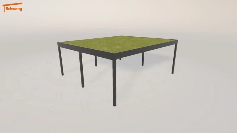 #DE Schweng Flachdachcarport C600+ (ID 42g5qv) #MTG
