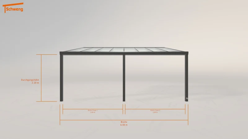 #DE Schweng Terrassenüberdachung S400 (ID jj3gd9)