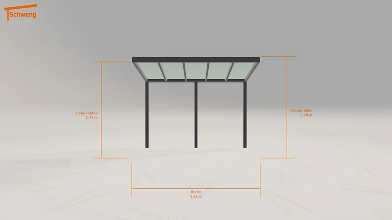 #DE Schweng Terrassenüberdachung S350 (ID 9w5g7g)