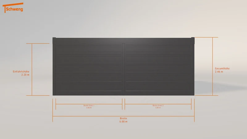 #DE Schweng Flachdachcarport C600+ (ID bk7wzv)
