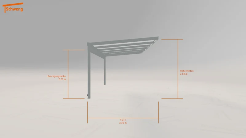 #DE Schweng Terrassenüberdachung S400 (ID pbdkm3)