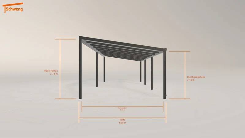 #DE Schweng Pultdachcarport S400 (ID n53w57)