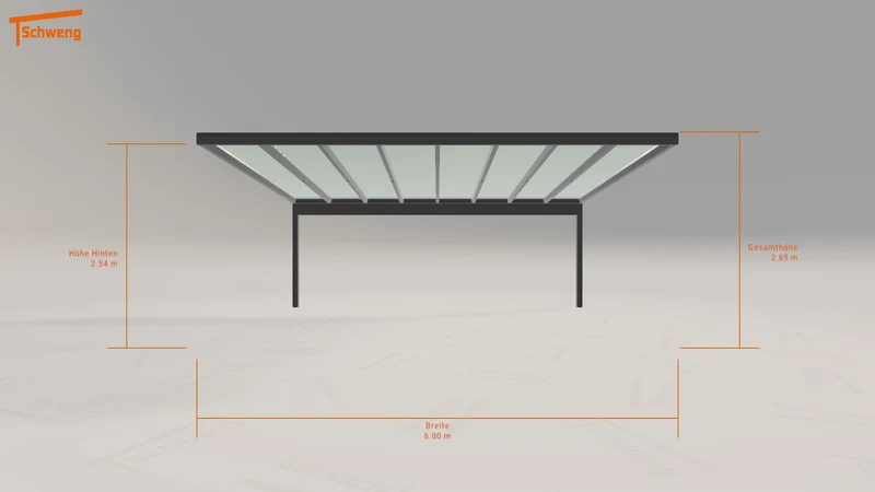#DE Schweng Terrassenüberdachung S400 (ID k2gnwd)