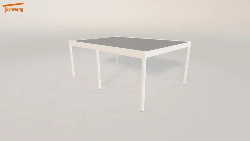 #DE Schweng Flachdachcarport C600 (ID 9wd2z7)