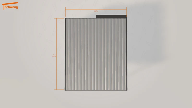 #DE Schweng Flachdachcarport C600 (ID jj3x3q)