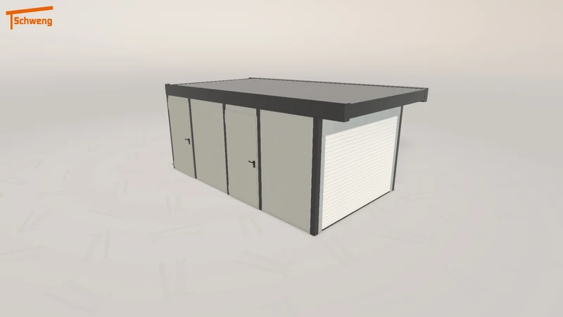 #DE Schweng Flachdachcarport C600 (ID 9wd4n8) #MTG