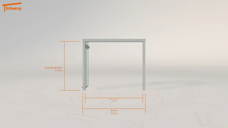 #DE Schweng Terrassenüberdachung S350 (ID 77g3wx)