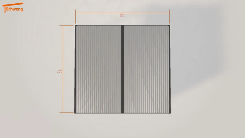 #DE Schweng Flachdachcarport C600+ (ID x73y5w) #MTG