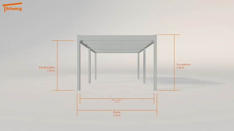 #DE Schweng Flachdachcarport C600 (ID bk73g5) #MTG