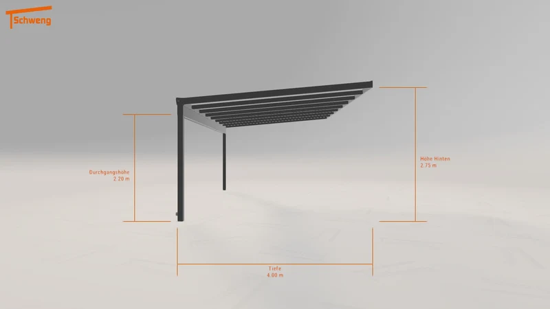 #DE Schweng Terrassenüberdachung S400 (ID ygkg2g)