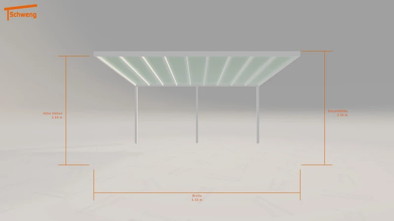 #DE Schweng Pultdachcarport S400 (ID pb3md7)