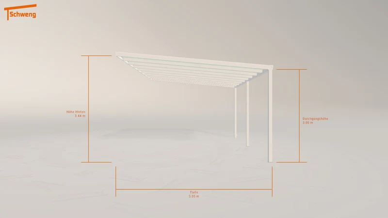 #DE Schweng Pultdachcarport S400 (ID pb3md7)