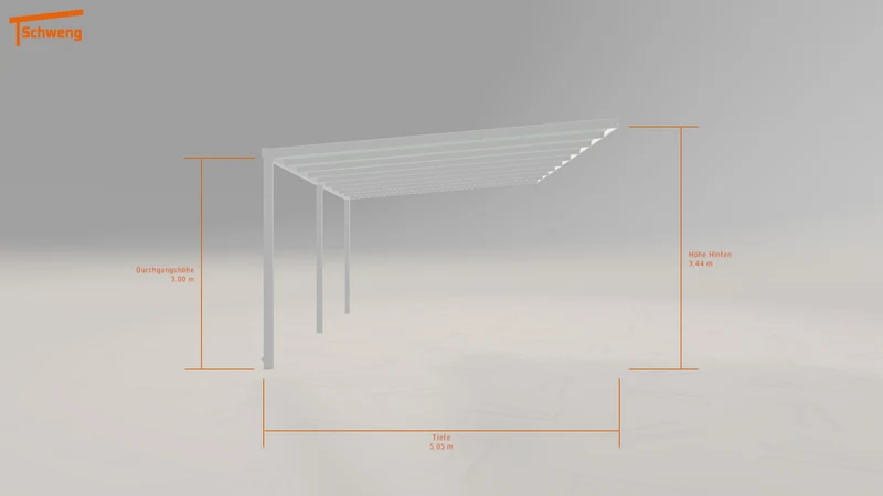#DE Schweng Pultdachcarport S400 (ID pb3md7)