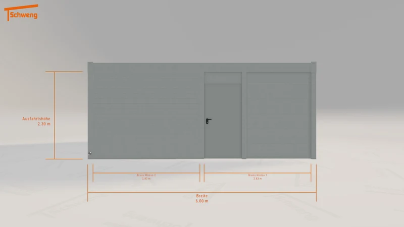 #DE Schweng Flachdachcarport C600 (ID 33kxb3) #MTG