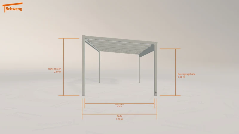 #DE Schweng Terrassenüberdachung S350 (ID zb4qxg)