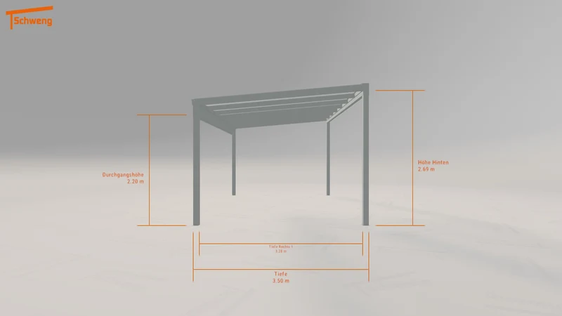 #DE Schweng Terrassenüberdachung S350 (ID zb4qxg)