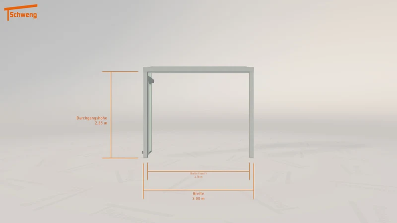 #DE Schweng Terrassenüberdachung S350 (ID pb32bz)