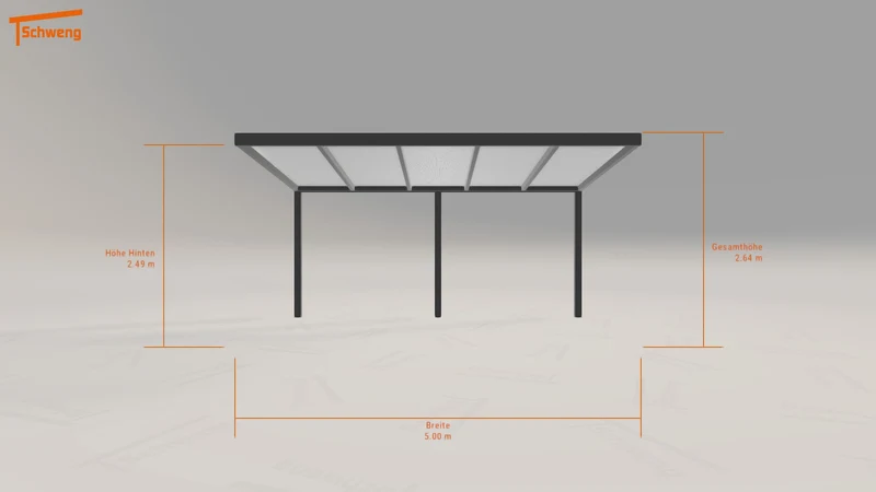 #DE Schweng Terrassenüberdachung S350 (ID mj34dg)