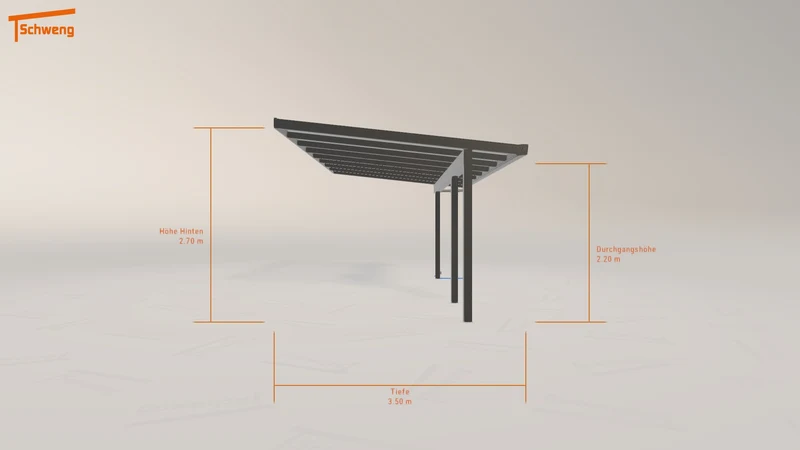 #DE Schweng Terrassenüberdachung S400 (ID 85r3b5)