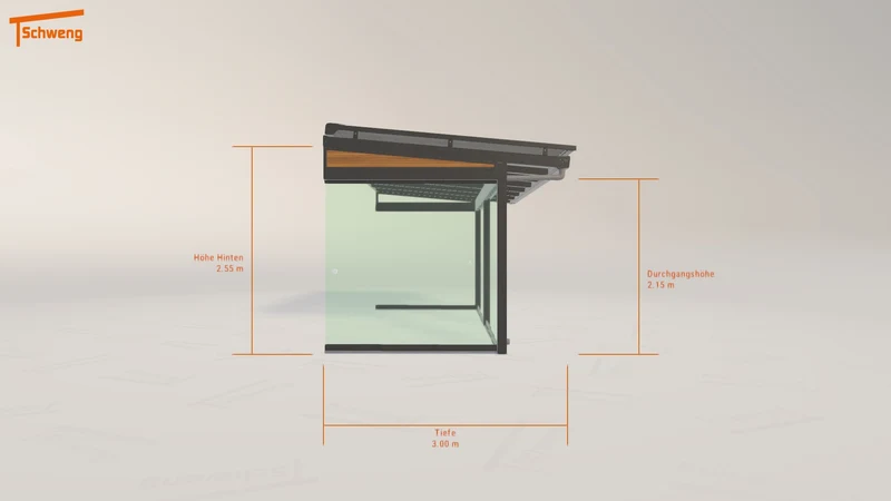 #CH Schweng Terrassenüberdachung S400 (ID pb3x3v)