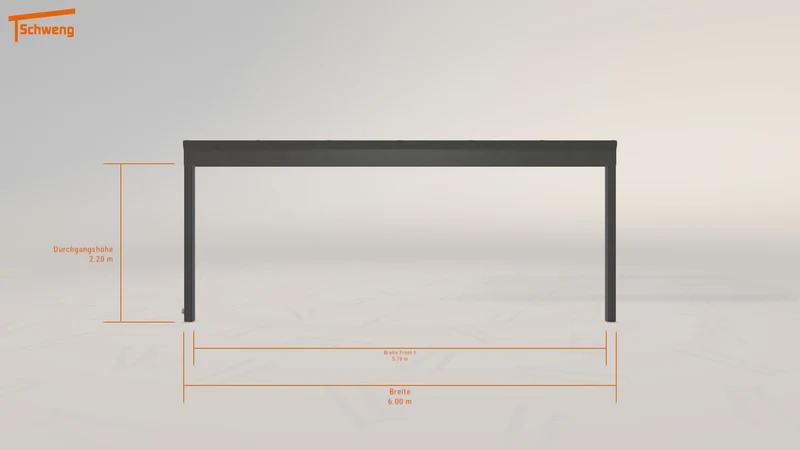 #DE Schweng Pultdachcarport S350 (ID 5mgqnk) #MTG