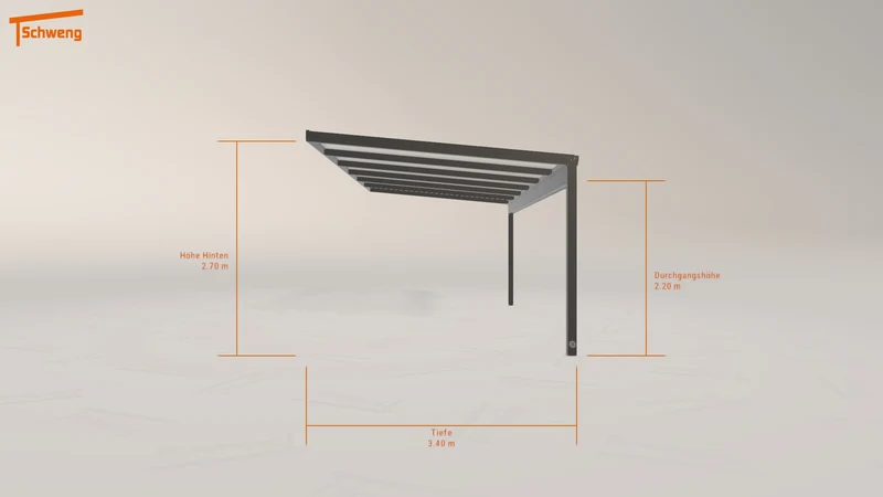 #DE Schweng Pultdachcarport S350 (ID 5mgqnk) #MTG