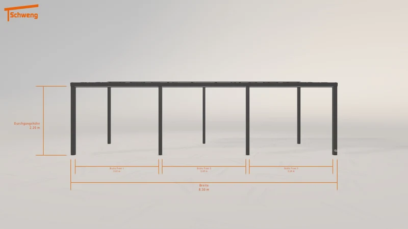 #DE Schweng Pultdachcarport S350 (ID n53wy5) #MTG