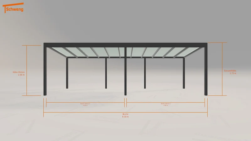 #DE Schweng Pultdachcarport S350 (ID n53wy5) #MTG