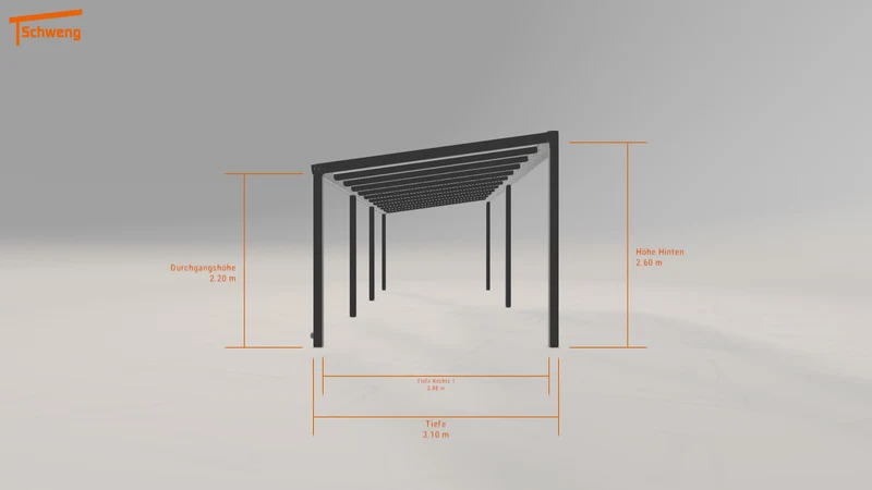 #DE Schweng Pultdachcarport S350 (ID n53wy5) #MTG