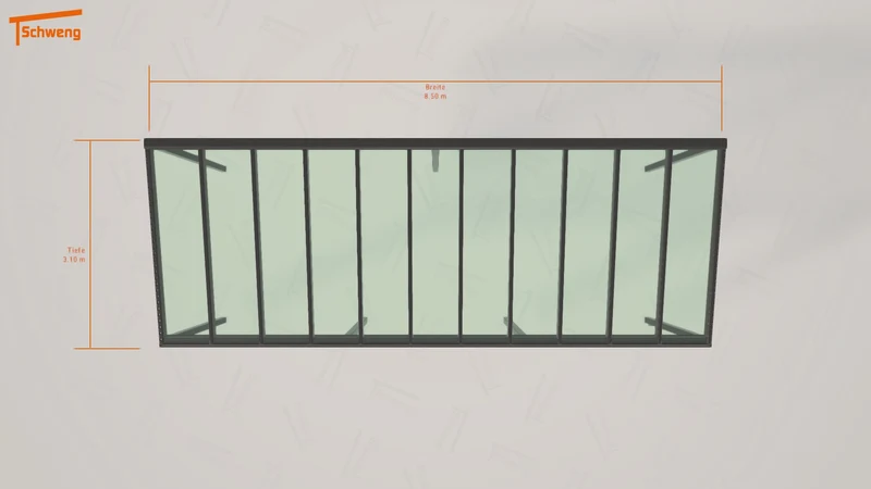 #DE Schweng Pultdachcarport S350 (ID n53wy5) #MTG