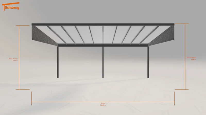 #DE Schweng Pultdachcarport S400 (ID 85rqp2) #MTG