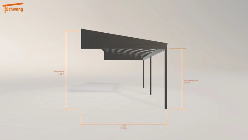 #DE Schweng Pultdachcarport S400 (ID 85rqp2) #MTG