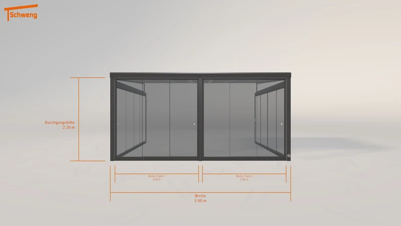 #DE Schweng Terrassenüberdachung S400 (ID 5mg5zw)