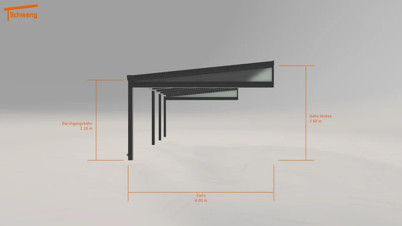 #DE Schweng Terrassenüberdachung S400 (ID x7kq58)