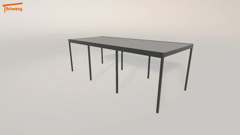 #DE Schweng Flachdachcarport C600 (ID bk75p3) #MTG