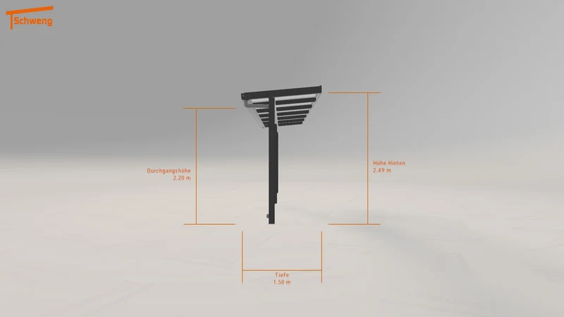 #DE Schweng Terrassenüberdachung S350 (ID yg2wjk)