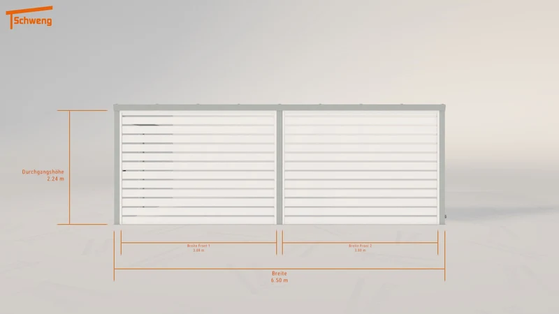 #DE Schweng Pultdachcarport S350 (ID zb4zxz)