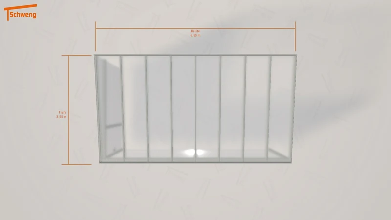 #DE Schweng Pultdachcarport S350 (ID zb4zxz)
