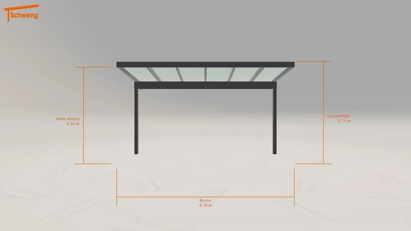 #DE Schweng Terrassenüberdachung S350 (ID 42kbvy)