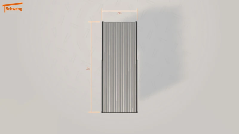 #DE Schweng Flachdachcarport C600 (ID zb4p7d) #MTG