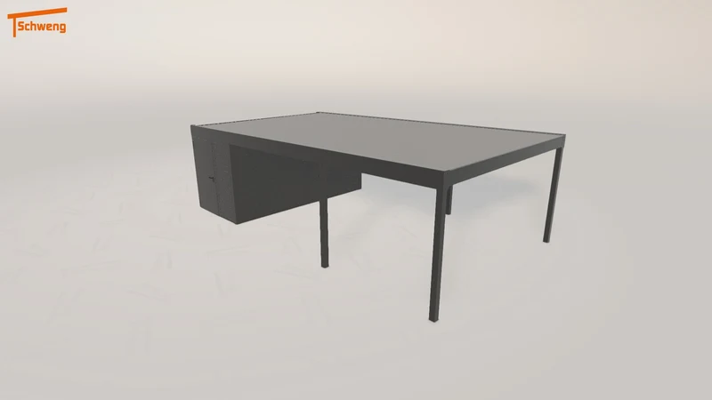 #DE Schweng Flachdachcarport C600+ (ID 5mdbj8) #MTG