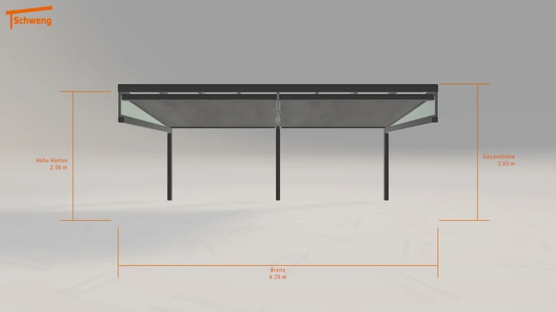 #DE Schweng Terrassenüberdachung S400 (ID qdnrb4)