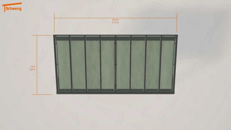 #DE Schweng Terrassenüberdachung S400 (ID qdnrb4)