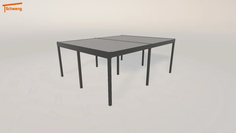 #DE Schweng Flachdachcarport C600 (ID 42kd9m) #MTG