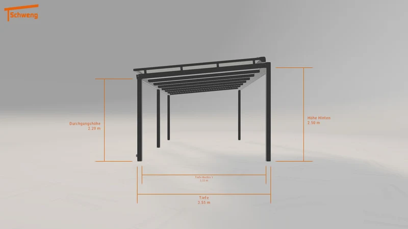 #DE Schweng Terrassenüberdachung S350 (ID g7z4n2)