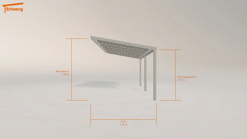 #CH Schweng Terrassenüberdachung S350 (ID 33kqrx)
