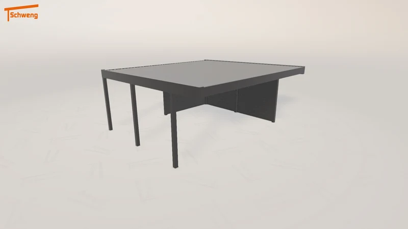 #DE Schweng Flachdachcarport C600+ (ID bk8bwm) #MTG