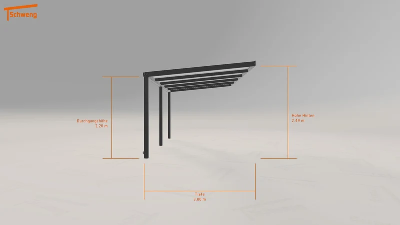 #DE Schweng Terrassenüberdachung S350 (ID n5nrzw)