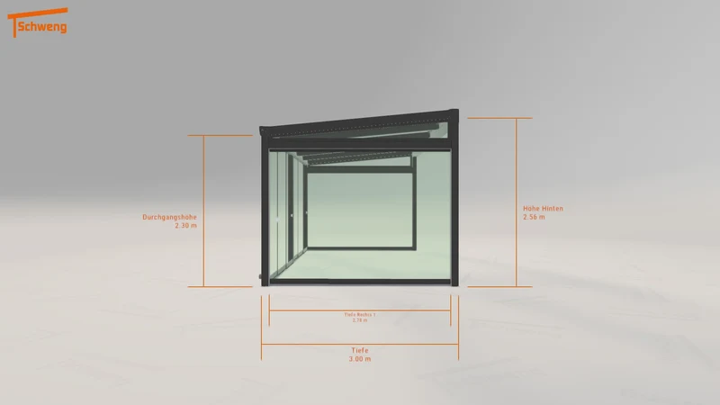 #DE Schweng Terrassenüberdachung S400 (ID zb4pmv)